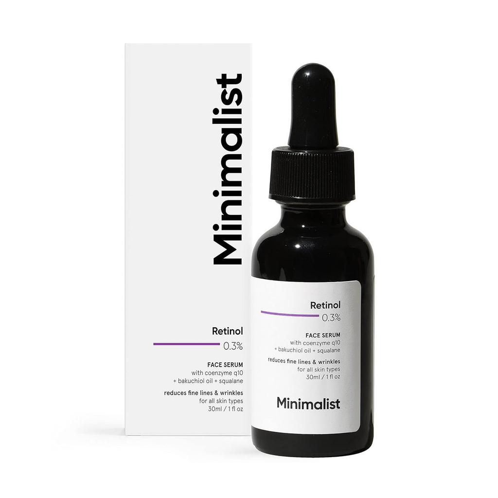 Retinol Face Serum 0.3% (30 Ml), Retinol 0.3% Face Serum, Minimalist