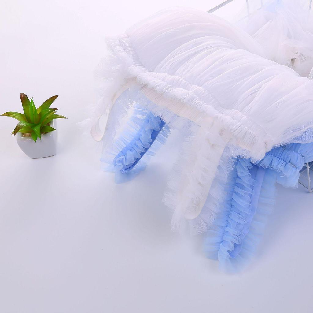 New Girls' Summer Rainbow Mesh Princess Dress & Tutu Skirt