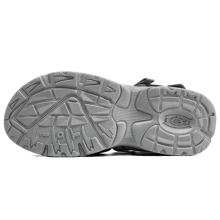 Skechers Сандалии Stamina Легкие Нескользящие Сандалии на Липучке Мужские Сандалии Зеленый Черный 237197-OLBK
