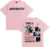 2025Summer Dei V Quien Es Dei V Underwater Album T Shirts for Men Fashion Hip Hop Street T Shirt Man Casual 100 Cotton Tshirt
