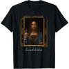 Salvator Mundi Леонардо да Винчи Знаменитая Картина Искусство Футболка