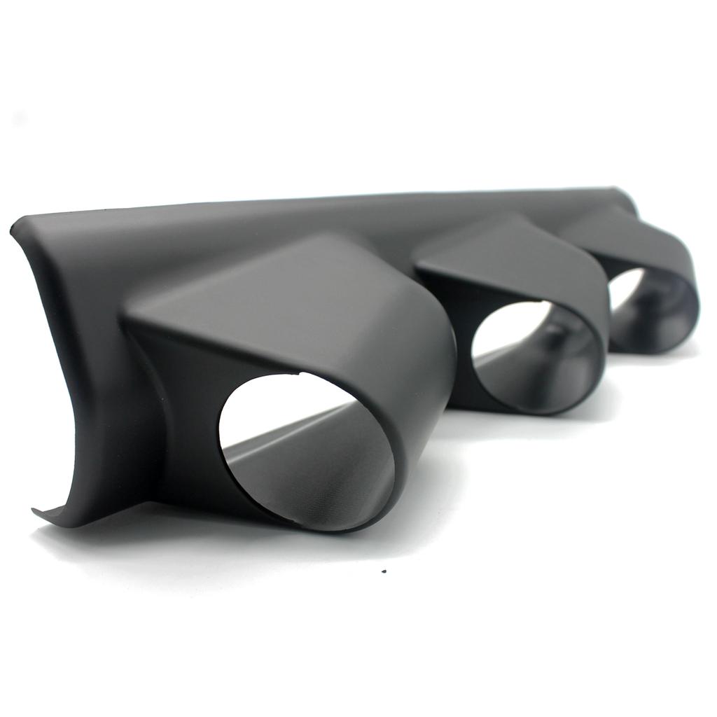 52mm LEFT HAND DRIVE Pod A Pillar Triple 3 Hole Mount Gauge Holder Car Accessories Auto Gauge Pillar Mount Pod Holder