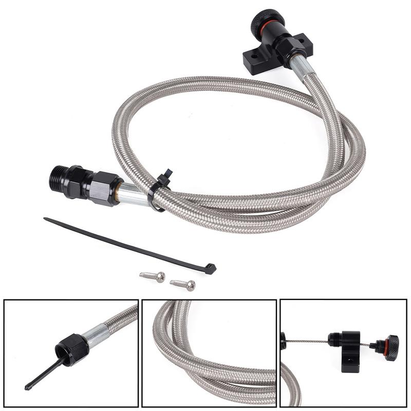 NEW Automatic Transmission Fluid Dipstick 22200 For Ford F-150 2010- Black Auto Replacement Parts 1 Pack
