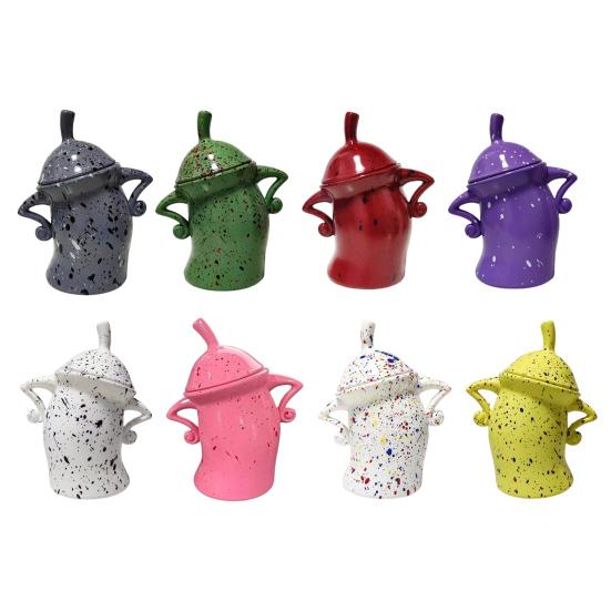 Food Canisters with Attitude Cute Snack Storage Jar Creative Akimbo Cup Mugs Kitchen Storage Container Christmas Decoration