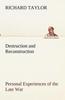 Книга Destruction and Reconstruction : Personal Experiences of the Late War