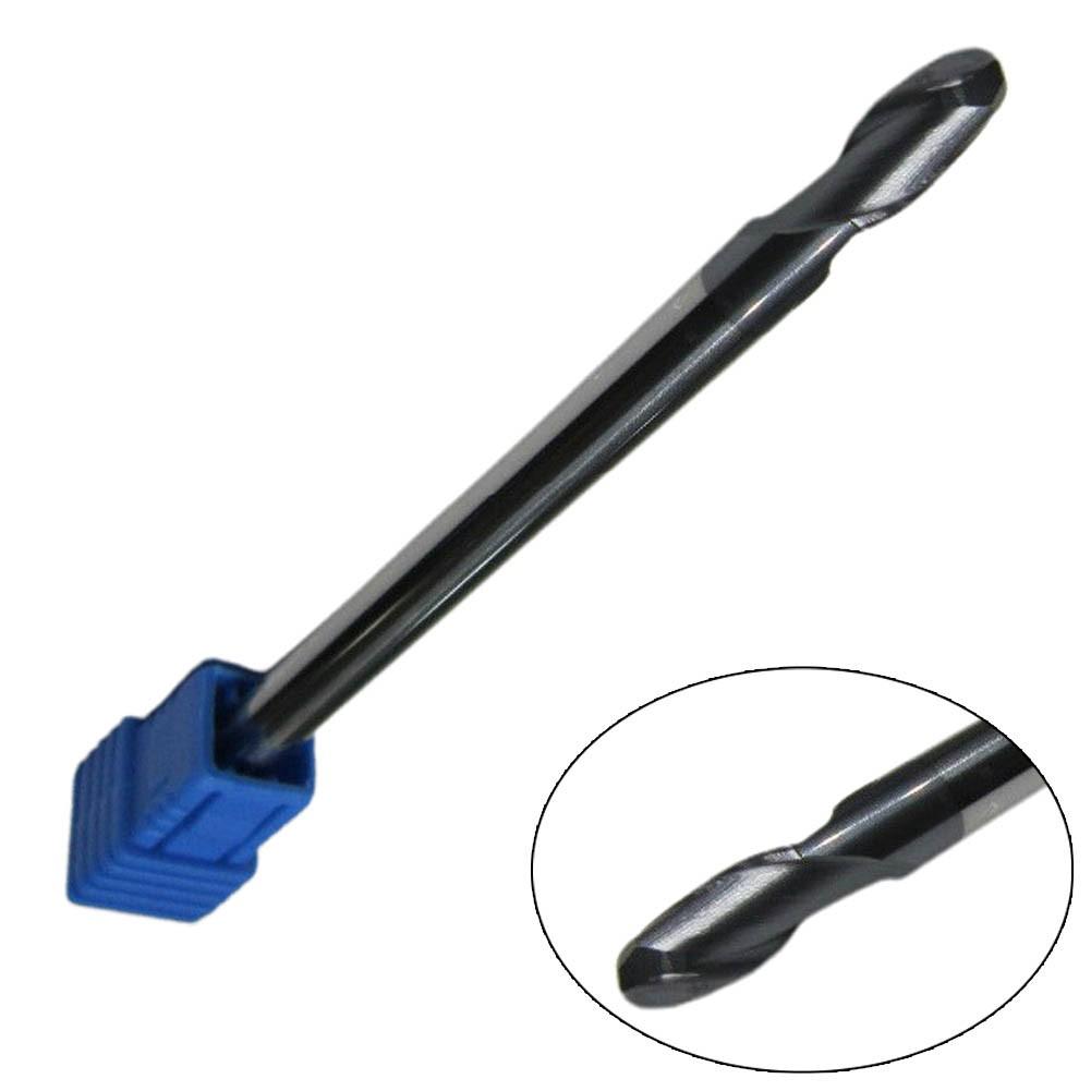 Концевая шаровидная фреза из карбида вольфрама с радиусом 3,0 мм, удлиненный хвостовик 100 мм, 2 канавки