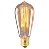 Light Bulbs 40W 2700K Warm White Lighting Amber Glass Retro Light Bulbs For E27 Screw Base Vintage Filament Light Bulb