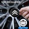 4pcs 60mm Car Wheel Center Hub Cap Rim Cover Emblem Stickers For Citroen C2 C3 C1 C4 C5 C6  DS3 DS4 Xsara Berlingo Saxo Picasso