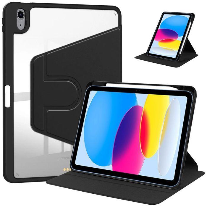 Shockproof Case - BOOLING - for iPad A16 (11 ") / iPad 10 2022 (10.9") - Rotatable with Black Pen Holder