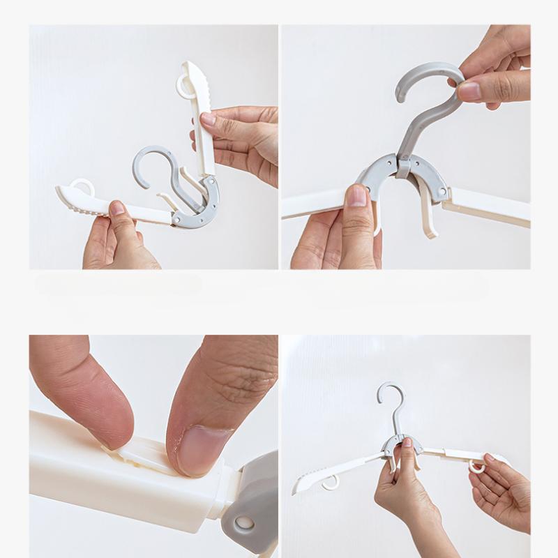 Multifunctional Travel Folding Coat Rack Storage Portable Travel Hangers