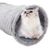 Тоннель для кошек Игрушка Интерактивная игрушка Мягкий Складной Хранящийся Замшевый Тоннель для кошек P