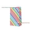 Colorful Minimalist Kraft Paper Bags for Baking Snacks and Children's Gifts