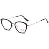 Unisex Cat Eye Presbyopia Eyeglasses Clear Lens Anti Blue Light Glasses Diopter 0 To +4.0 Compression Resistant and Durable