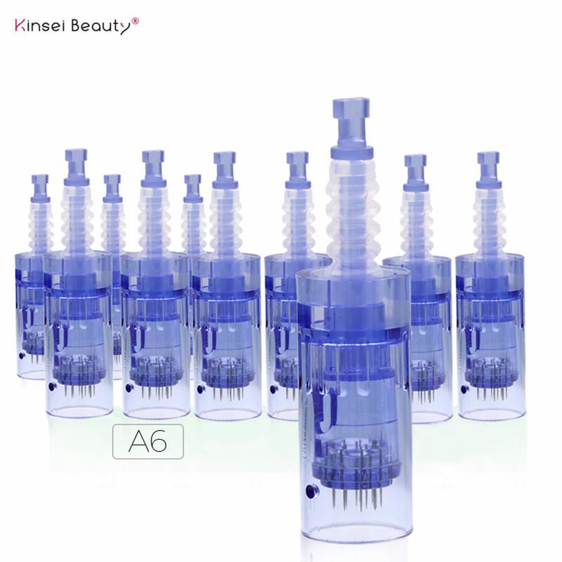 Dr Pen Ultima A6 Иглы для микроиглы Derma Pen Сменная головка 9 12 24 36 42 Nano Microneedle