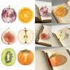 Premium Feeling Reading Mark Transparent Grape Tomato Bookmarks Simulation Bookmark  Student Gift