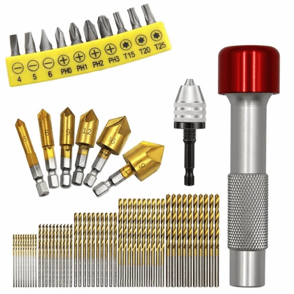 180 Degrees Red Hat Reinforced Screwdriver Durable PH0 PH1 PH3 T15 T20 T25 Non-slip Screwdriver Magnetic Compact