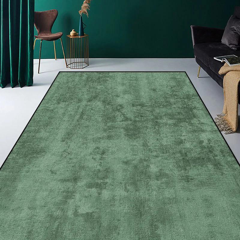 Modern Light Luxury Carpets for Living Room Large Area Green Carpet Hall Sofa Cloakroom Floor Mat Room Doorway Bedside Soft Rug