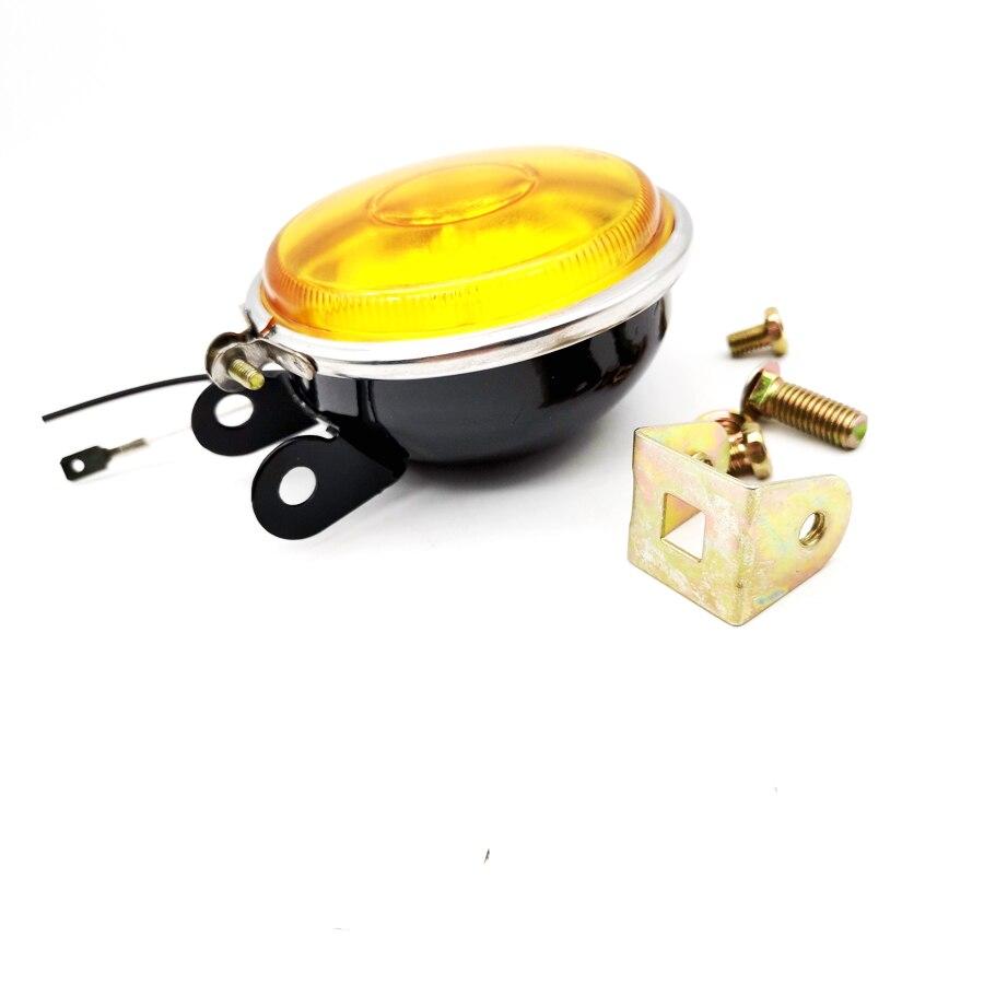 3-дюймовая рабочая лампа 12 В 55 Вт DRL круглая автомобильная противотуманная фара дневного света желтого цвета