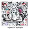 Waifu Stickers, 50 Pieces (not Repeated), Waterproof and Sunscreen.
