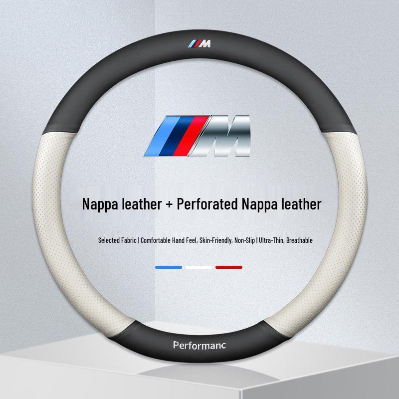 Ultra-Thin Suede Steering Wheel Cover for BMW 3, 5 Series & X Models