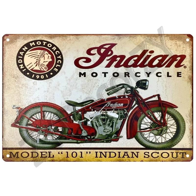 Индия Moto For The Garage Plaque Metal Sign Vintage Wall Poster Vintage Retro Room Home Industrial Hanging Decor Art Tin Sign