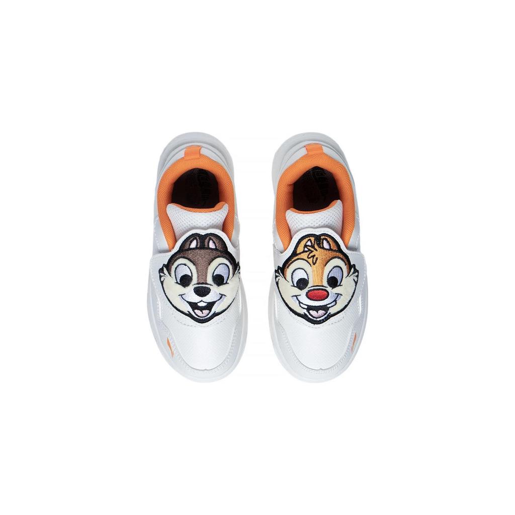 Li Ning X Disney Chip And Dale Comfortable Versatile Shock Absorbing Kids Casual Shoes Kids Casual Shoes White YKNS080-13