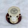 Rotating Unity Sand Ceremony Hourglass, for Weddings Special Moments, Brass Hourglass with Wooden Base