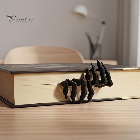 Закладка в стиле Хоррор, Готическая Жуткая Закладка-Коготь Демона, 3D-печать, Жуткий Подарок на Хэллоуин, Рука для Любителей Книг, Декор для Книжной Полки