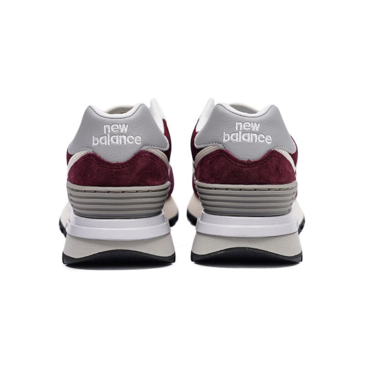 New Balance Кроссовки унисекс 574 Legacy Garnet Rain Cloud красные U574LGAA