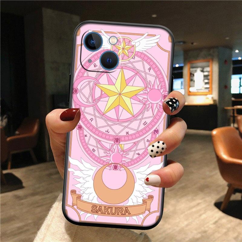 Чехол для телефона TR7 C-Cardcaptor S-Sakura Shell для OPPO A40 A60 A80 A15 A16 A16K A12 A17 A17K A54 A54S A53 A53S A55 A56 A57 A98 F23