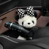 Car Interior Decoration Ornaments Car Mounted Gear Guard Decoration Panda Doll 2024 New Turn Signal Wiper Cartoon Doll