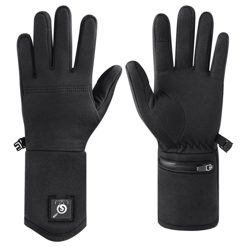 Heated Gloves Skiing Snowboarding Cycling Hiking Outdoor Winter Sports Touchscreen Warm Windproof Rechargeable