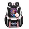 Anime Cartoon Kpop Printed Backpack Schoolbag for Teenager Student Girl Boy Bookbag Large Capacity Travel Bag Kid Gift Rucksak
