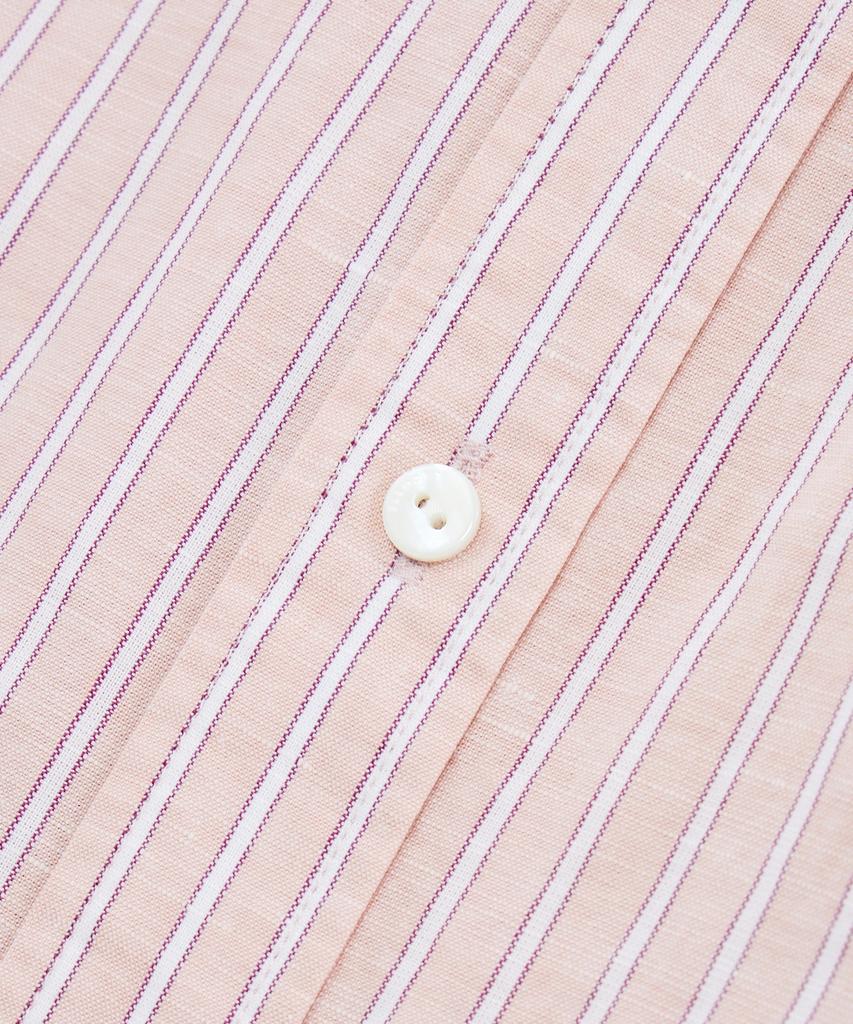 LACOSTE Women'S Cotton Linen Crop Shirt Cf006E-56G Ui2