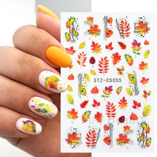 Nail Art Stickers Sweet Cool Hot Girl Smudged Crocodile Pattern Scale Stars Adhesive Nail Stickers