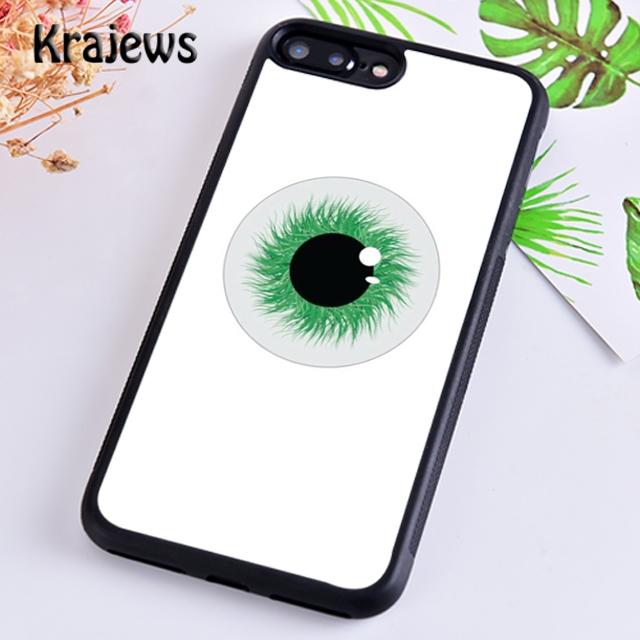 Чехол для телефона Krajews сумасшедший узор глазного яблока для iPhone 14 5 6s 7 8 plus X XR XS 11 12 13 pro max Samsung Galaxy S21 S22 ultra