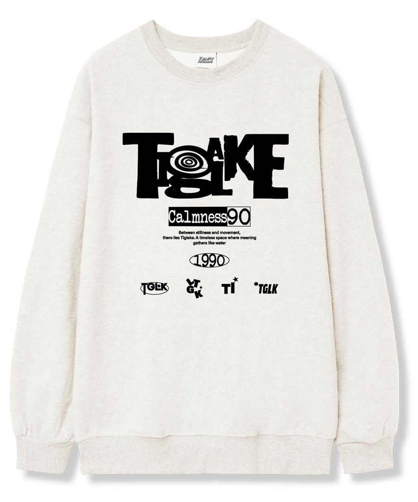 TI.GLAKE Beat One Oversized French Terry Sweatshirt 6 Colors