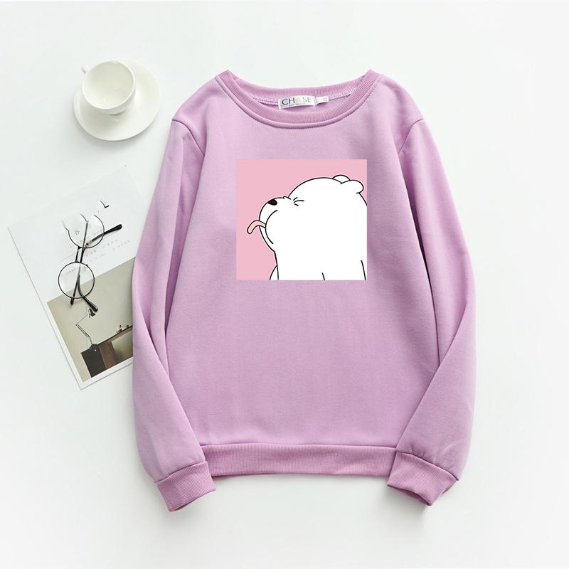 TWINFLAMES Новая толстовка с капюшоном для женщин, свободный шерстяной свитшот, повседневный топ с длинными рукавами, принтованный воротник O, свободный повседневный джемпер с длинными рукавами