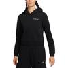 Nike Спортивная одежда Phoenix Fleece с вышивкой логотипа, короткая, приталенная, худи с длинным рукавом, женский свитшот IM7495-010