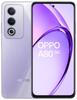 Etui Typu Portfel Do Oppo A80 5G - Szary Pokrowiec Canvas + Szkło