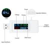 USB-тестер 4-30 В, Мультиметр для быстрой зарядки, ЖК-вольтметр, Инструмент для кабеля, аккумулятора, Точный диапазон, Высокая , Автоматическое сохранение данных, Легкий t