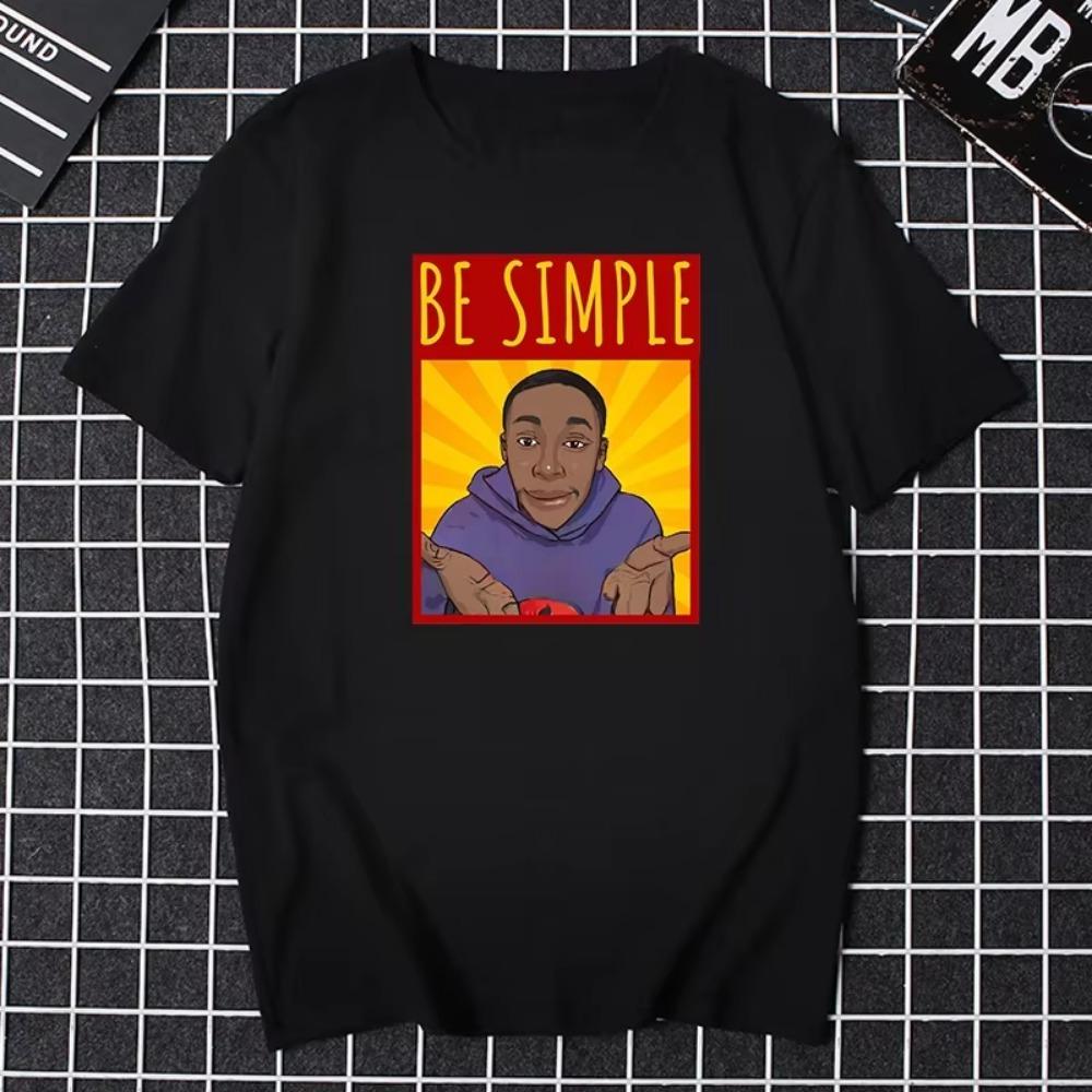 Хаби Лейм Видео Веб Знаменитость Футболка Жизнь Проста Футболка Забавный Мультяшный Графический Топ Хипстерская Уличная Одежда Ропа Омбре Футболки