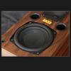 5.5 Inch 20~100W 8ohm Bookshelf Speaker Three-way AE100MKII Reflective HiFi Speaker Three-unit Fever Passive Wooden Speaker