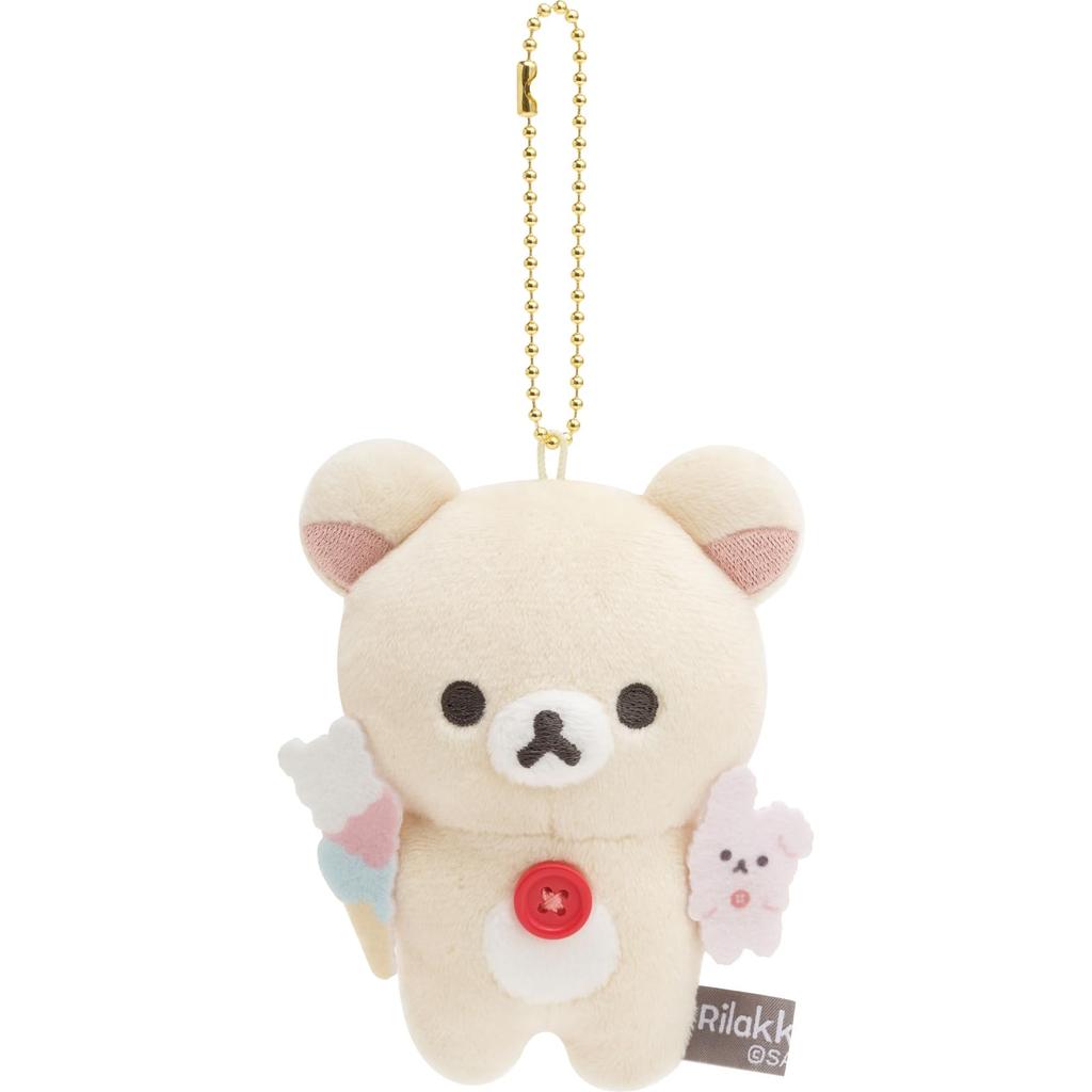 Rilakkuma Hanging Plush Toy Korilakkuma MO67301 San-X