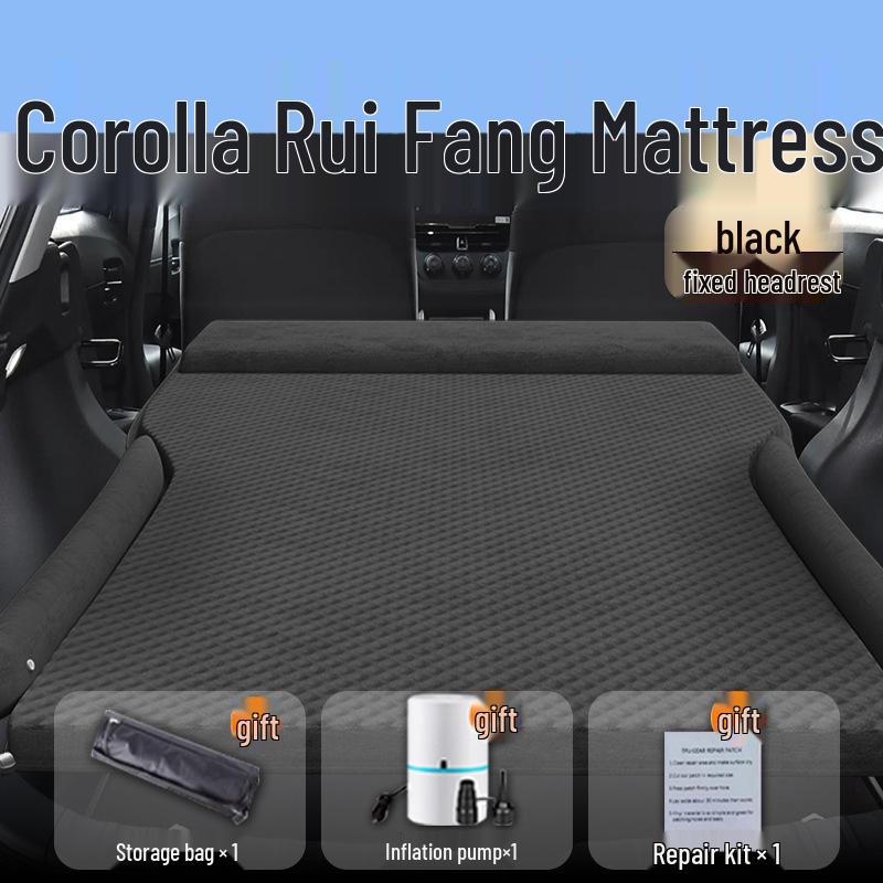 Toyota Corolla Rear Seat Inflatable Mattress for Trunk and Car Bed Sleeping