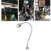 Gooseneck LED Work Light 5W 24V Tube Length 500mm Magnetic Base Tool Lamp for Work Bench Repairing