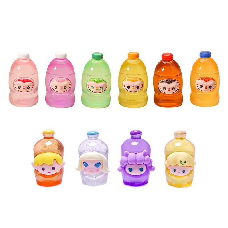 1 шт. чашка для питья Labubu, микро-ландшафтная фигурка, украшение для помещения, миниатюрная статуэтка, горшечные мини-садовые аксессуары