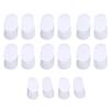 8pairs Box Silicone Toe Separator Pain Relief Hallux Valgus Corrector Overlapping Toes Separator