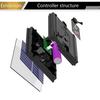 Nailable Wall Solar Panel PC Pluggable USB Connection 1set