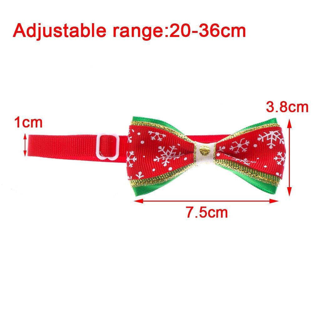 Cute Adjustable Grooming Cat Choker Pet Christmas Necktie Bowknot Collar Dog Bow Tie
